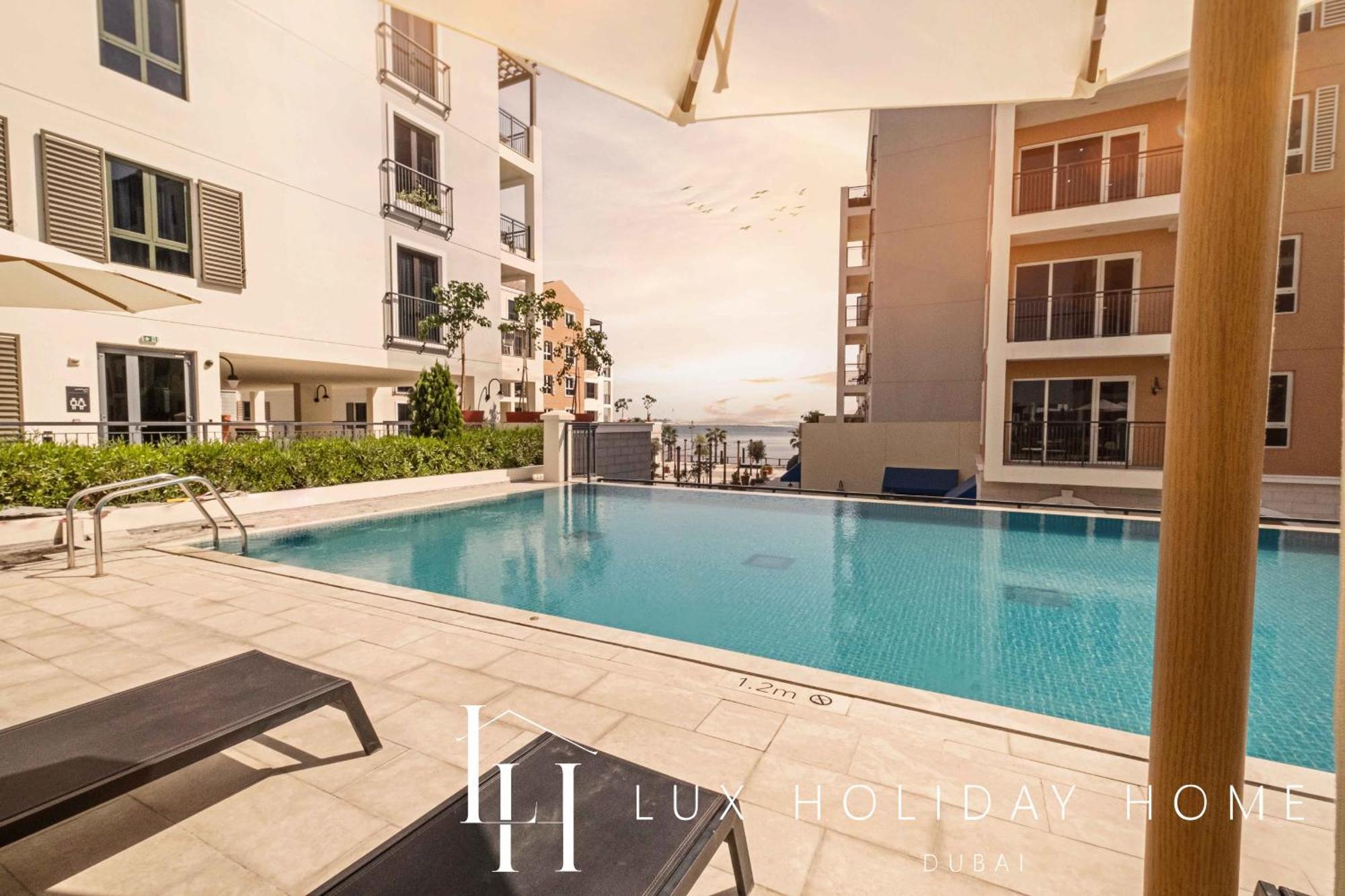 Lux - The La Mer Sea View Suite 3 Dubai Exterior photo